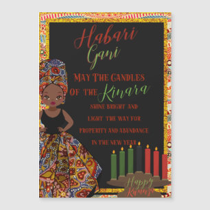 Kwanza Heritage Helgdag Card