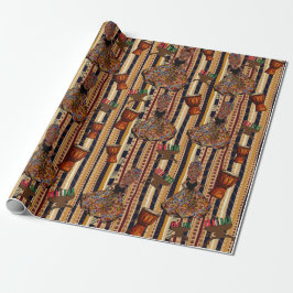 Kwanza , Kente , Gift Wrapping Presentpapper