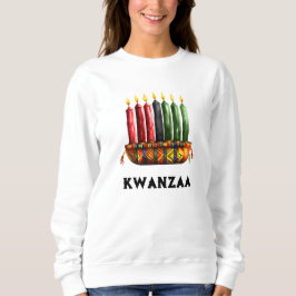 Kwanza Kinara, Seven Candle' Women's Sweatshirt T Shirt