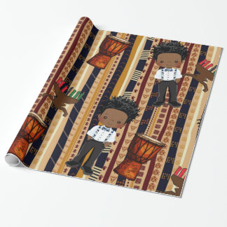 Kwanza Wrapping papper Presentpapper