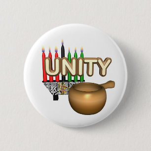 Kwanzaa ämnar helgdag knapp