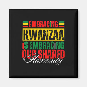Kwanzaa är vårt gemensamma humanistiska afrikanskt magnet