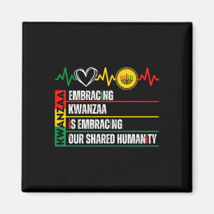 Kwanzaa är vårt gemensamma humanistiska afrikanskt magnet
