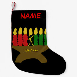 Kwanzaa Art-julklapp Liten Julstrumpa
