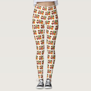Kwanzaa Bord målning Leggings