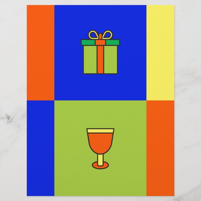 Kwanzaa colorblock (Framsida)