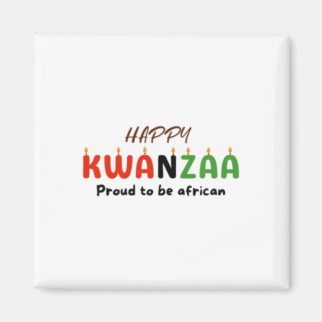 Kwanzaa Day Magnet (Framsidan)