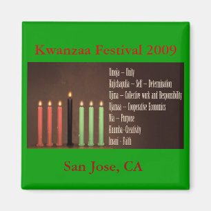 Kwanzaa festival 2009, San J… Magnet