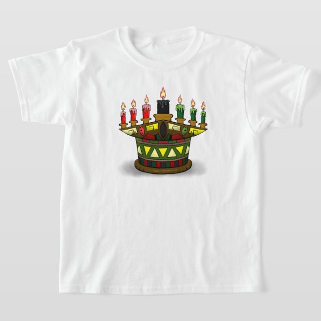 Kwanzaa första frukter t shirt (Laydown)