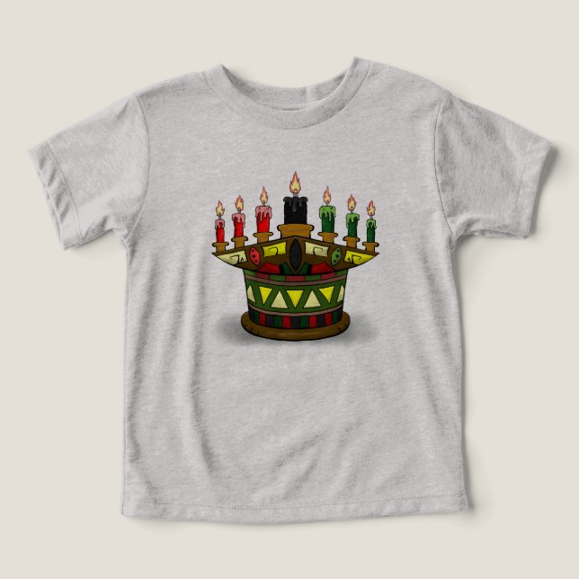 Kwanzaa första frukter t shirt (Design Framsida)