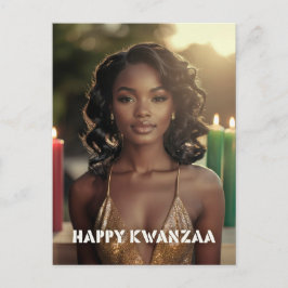 KWANZAA - GLAD KWANZAA - HELG VYKORT