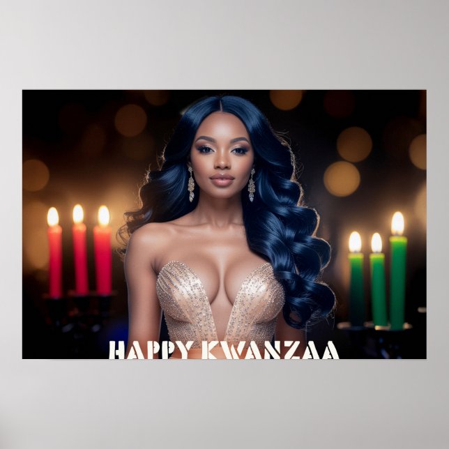 KWANZAA - GOD KWANZAA POSTER (Framsidan)