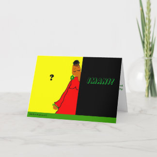 KWANZAA HÄLSNINGKORT HELGKORT