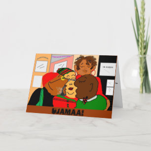KWANZAA HÄLSNINGKORT HELGKORT