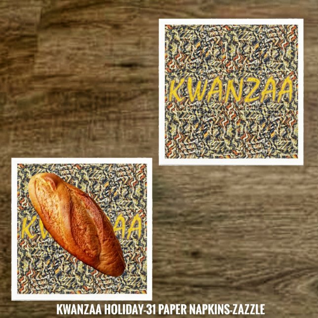 Kwanzaa Helgdag-31 Pappersservett (Skapare uppladdad)