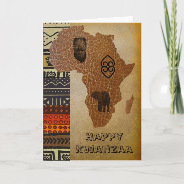 Kwanzaa Helgdag Card Helgkort (Framsida)