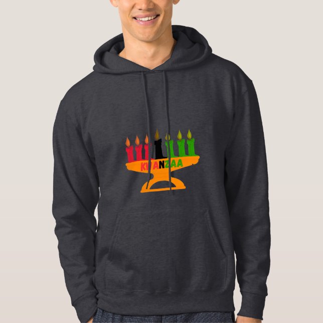kwanzaa helgdag hoodie (Framsida)