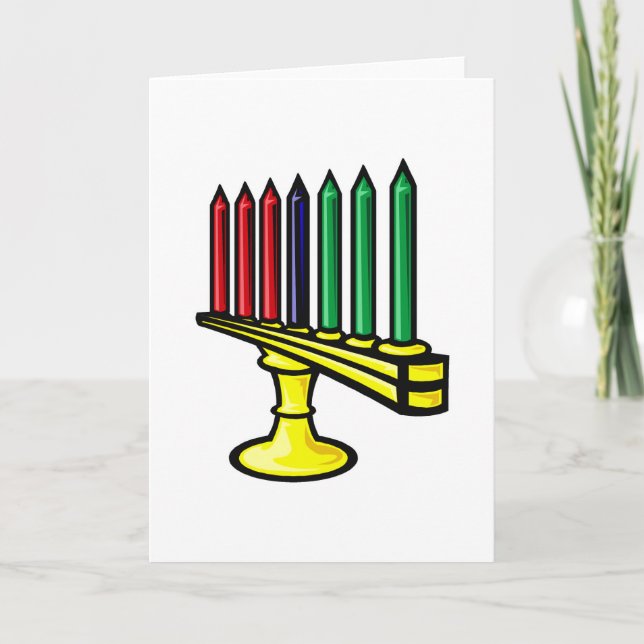 Kwanzaa Helgkort (Framsida)