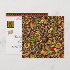 Kwanzaa-inbjudan Inbjudningar