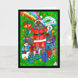 Kwanzaa julkort kort