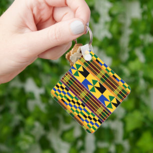Kwanzaa Kenta Trasa Keychain Nyckelring