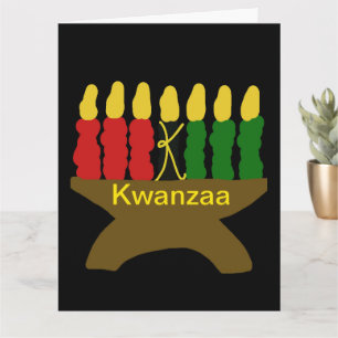 Kwanzaa Kinara Kort