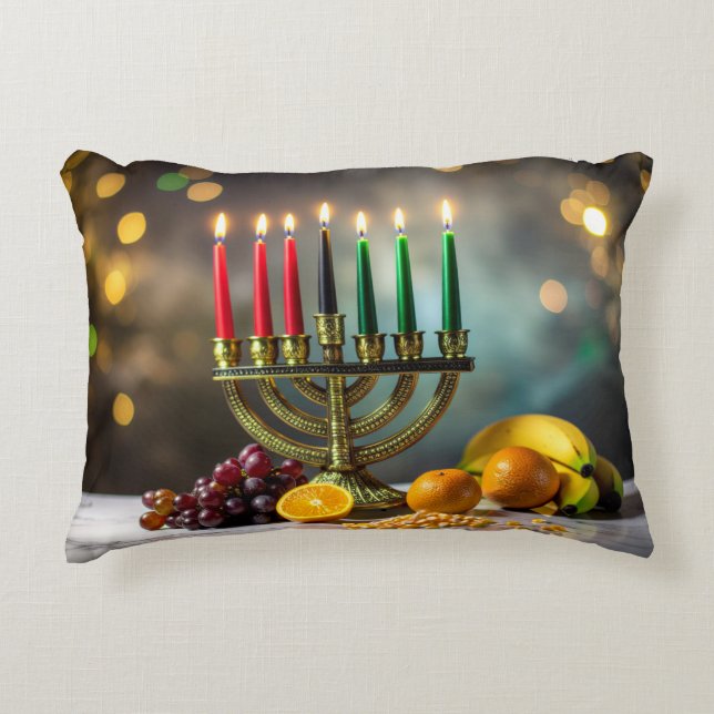 KWANZAA - KINARA -  PRYDNADSKUDDE (Framsidan)