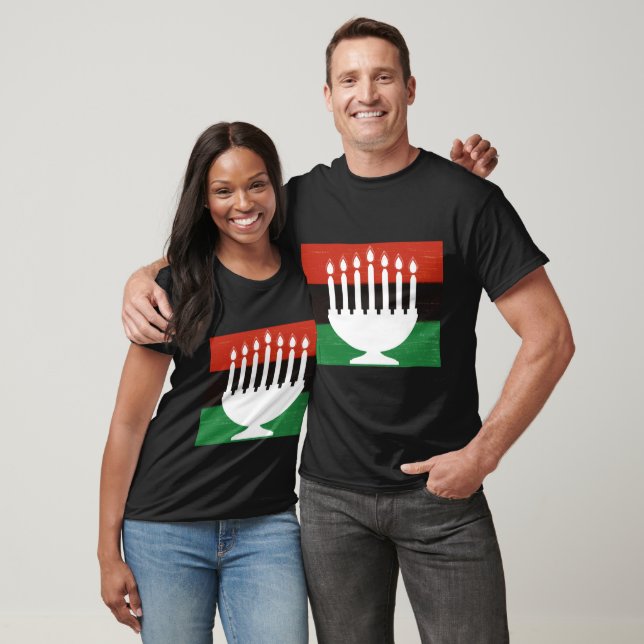 Kwanzaa Kinara T Shirt (Unisex)