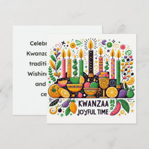 Kwanzaa kort