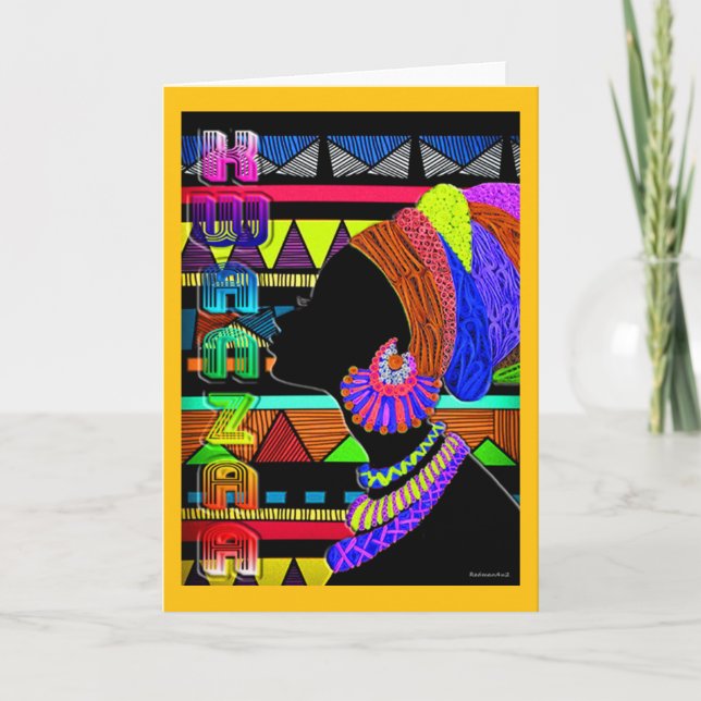 Kwanzaa Kort (Framsida)