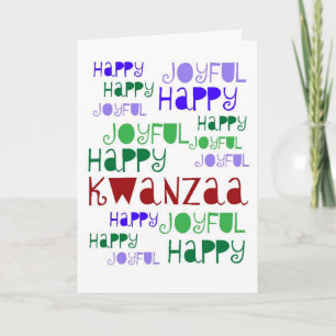 Kwanzaa kort