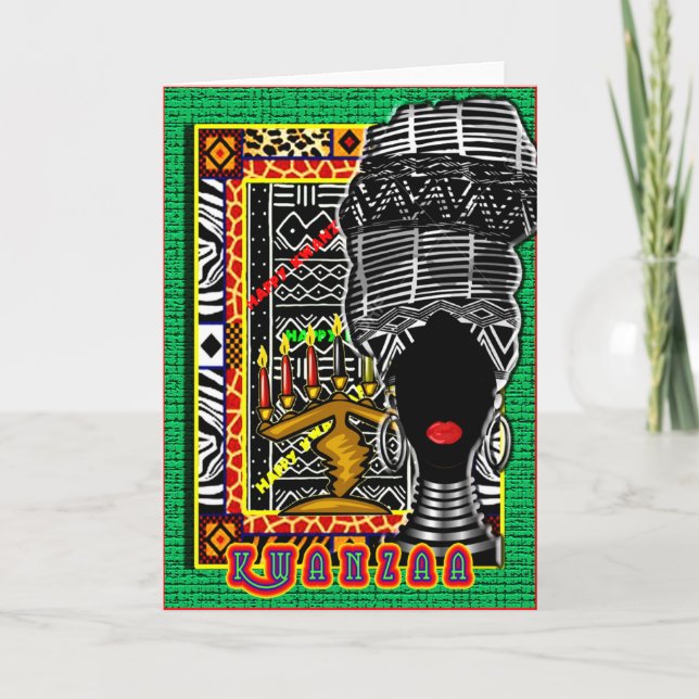 Kwanzaa Kort (Framsida)