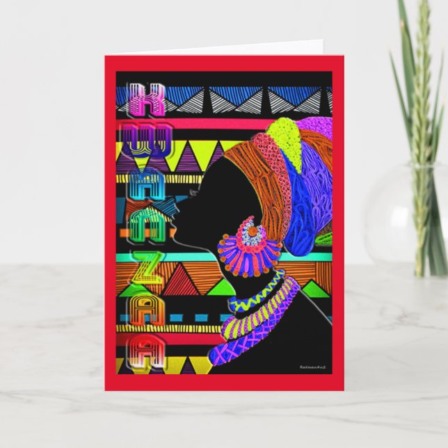 Kwanzaa Kort (Framsida)