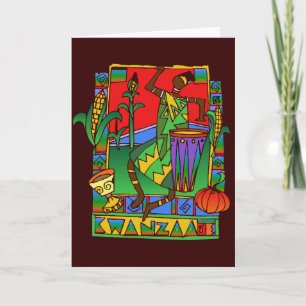 Kwanzaa-kort Helgkort