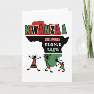 Kwanzaa-kort Helgkort