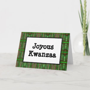 Kwanzaa-kort - Joyous #3 Helgkort