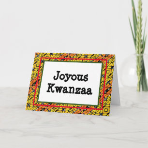Kwanzaa-kort - Joyous #9 Helgkort
