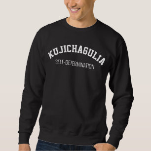 Kwanzaa KUJICHAGULIA Self Determination Lång Ärmad Tröja