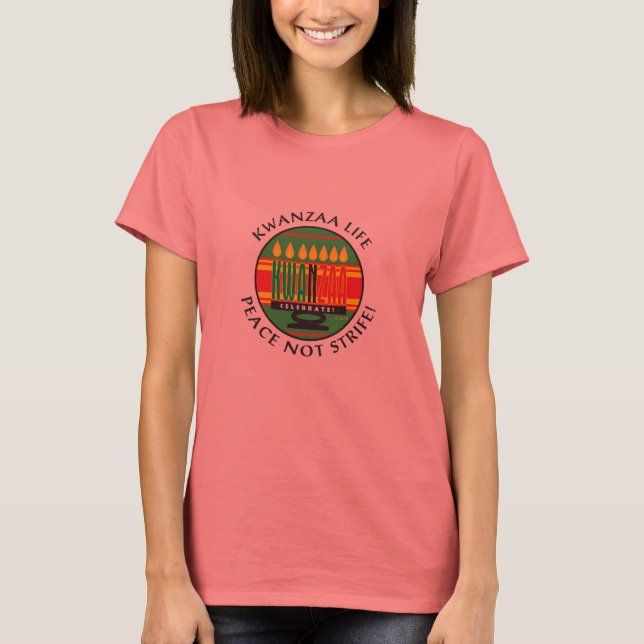 Kwanzaa Life T Shirt (Framsida)