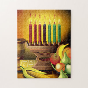 Kwanzaa mat pussel