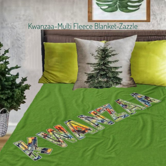 Kwanzaa - Multi Fleece Blanket (Skapare uppladdad)