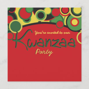 Kwanzaa-partiinbjudningar Inbjudningar