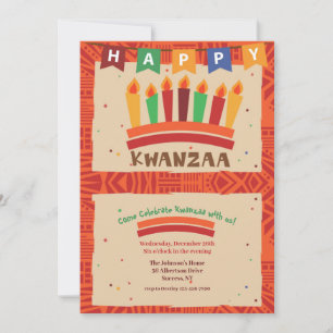 Kwanzaa Party Inbjudningar