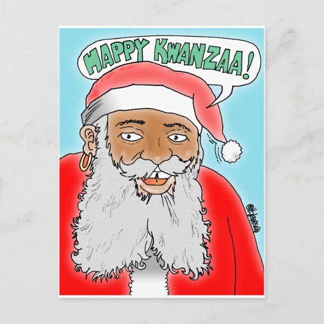 KWANZAA-POSTKORT VYKORT (Framsida)