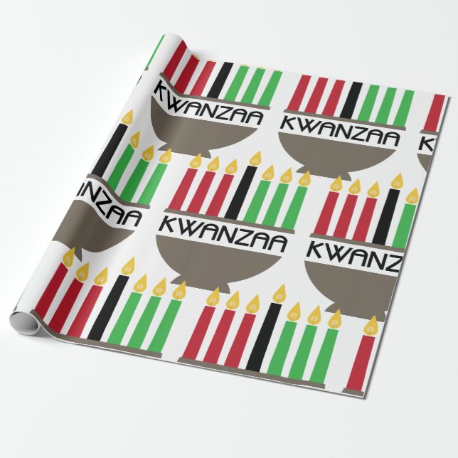 Kwanzaa Presentpapper (Utrullad)