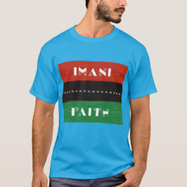 Kwanzaa Principles Imani | Faith T Shirt
