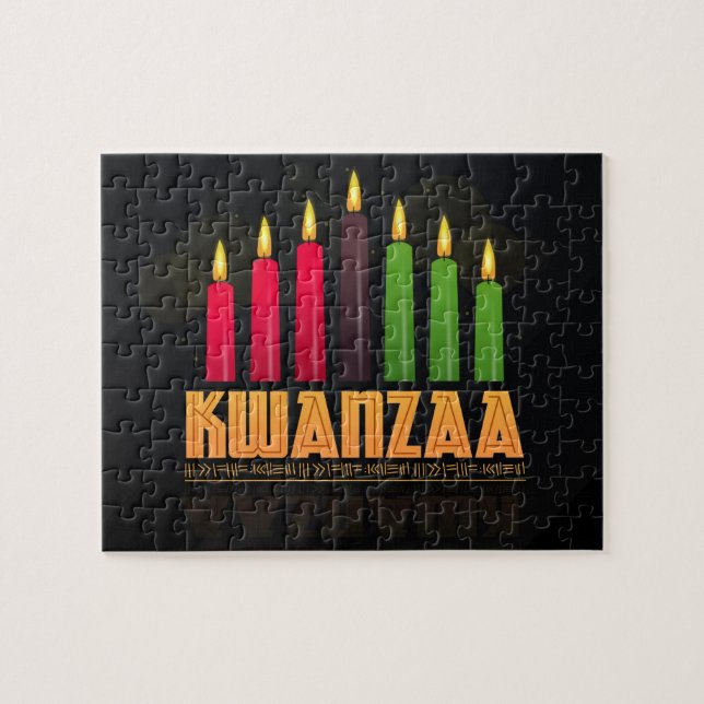 Kwanzaa Puzzle Pussel (Horisontell)