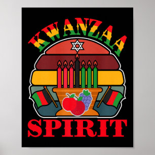 Kwanzaa Spirit African Harvest Festival Poster