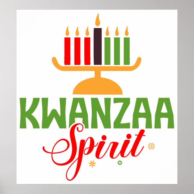 Kwanzaa Spirit Poster (Framsidan)