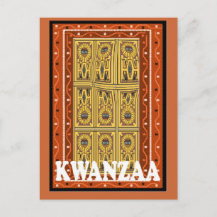 Kwanzaa - stenhus vykort